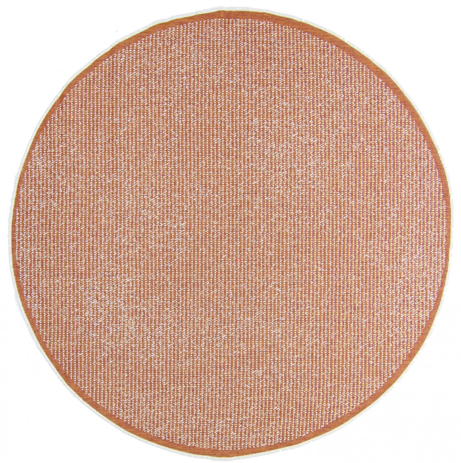 Rond vloerkleed - Tromsø (oranje)