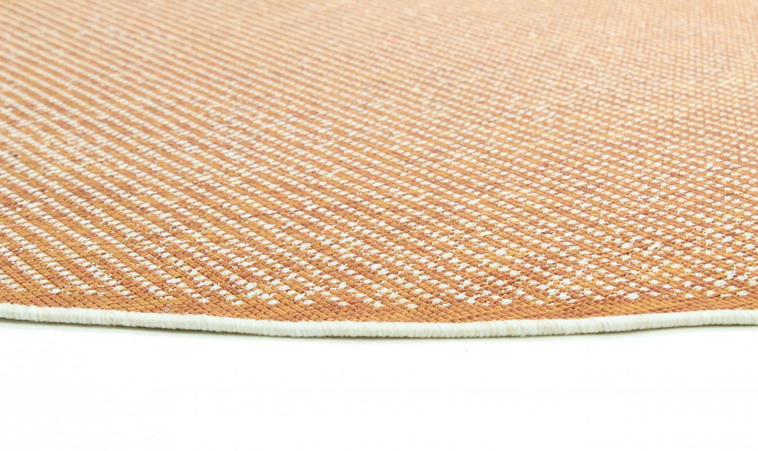 Rond vloerkleed - Tromsø (oranje)