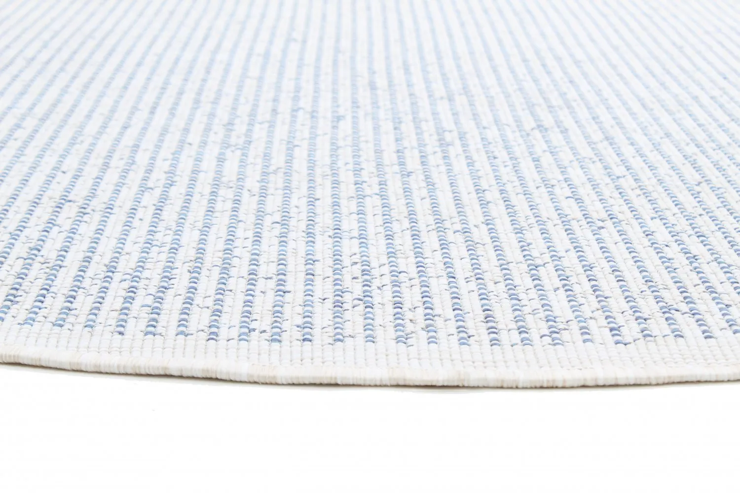 Rond vloerkleed - Tromsø (blauw)