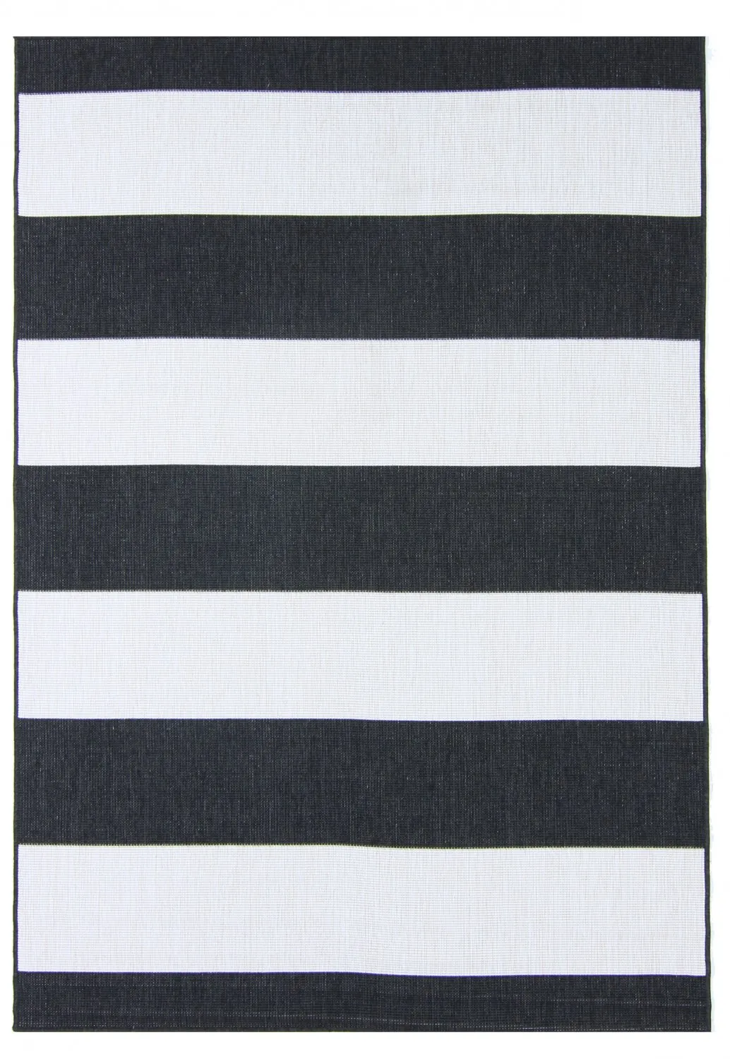 Vloerkleden voor binnen en buiten - Santana (zwart)