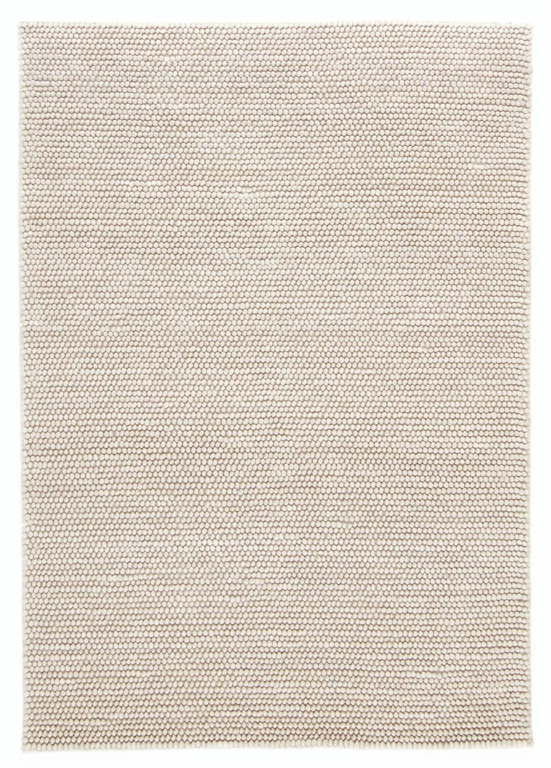 Wollen-vloerkleed - Avafors Wool Bubble (beige)