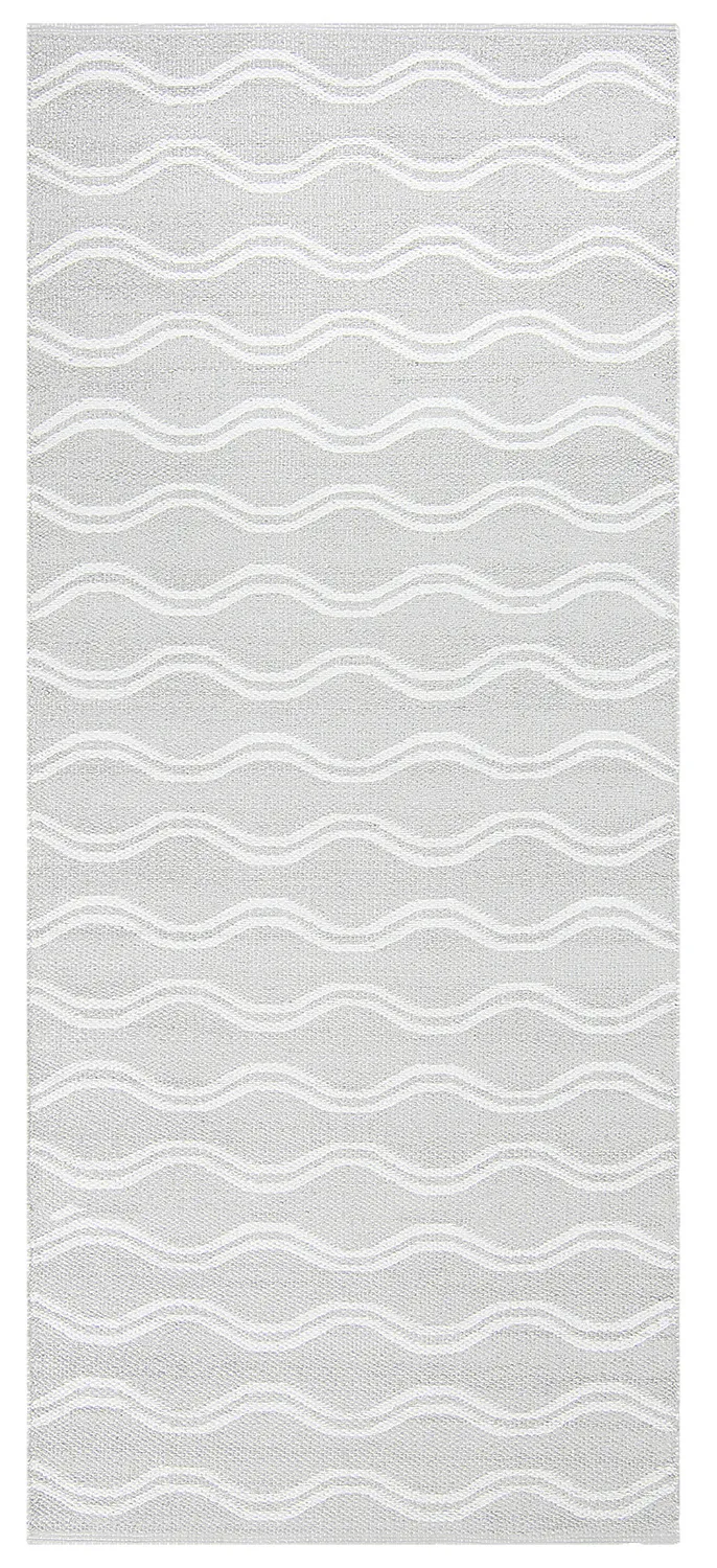 Plastic-kleden - Camden (grijs/wit)