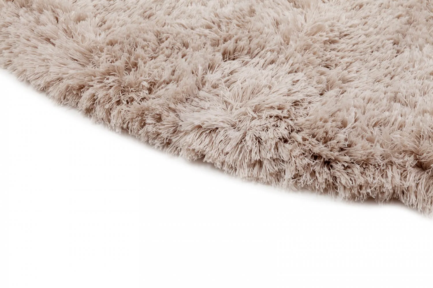 Ronde vloerkleden - Kanvas (beige)