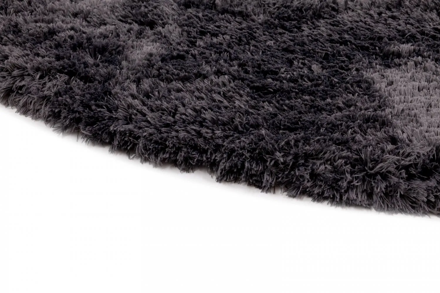 Ronde vloerkleden - Kanvas (antraciet)