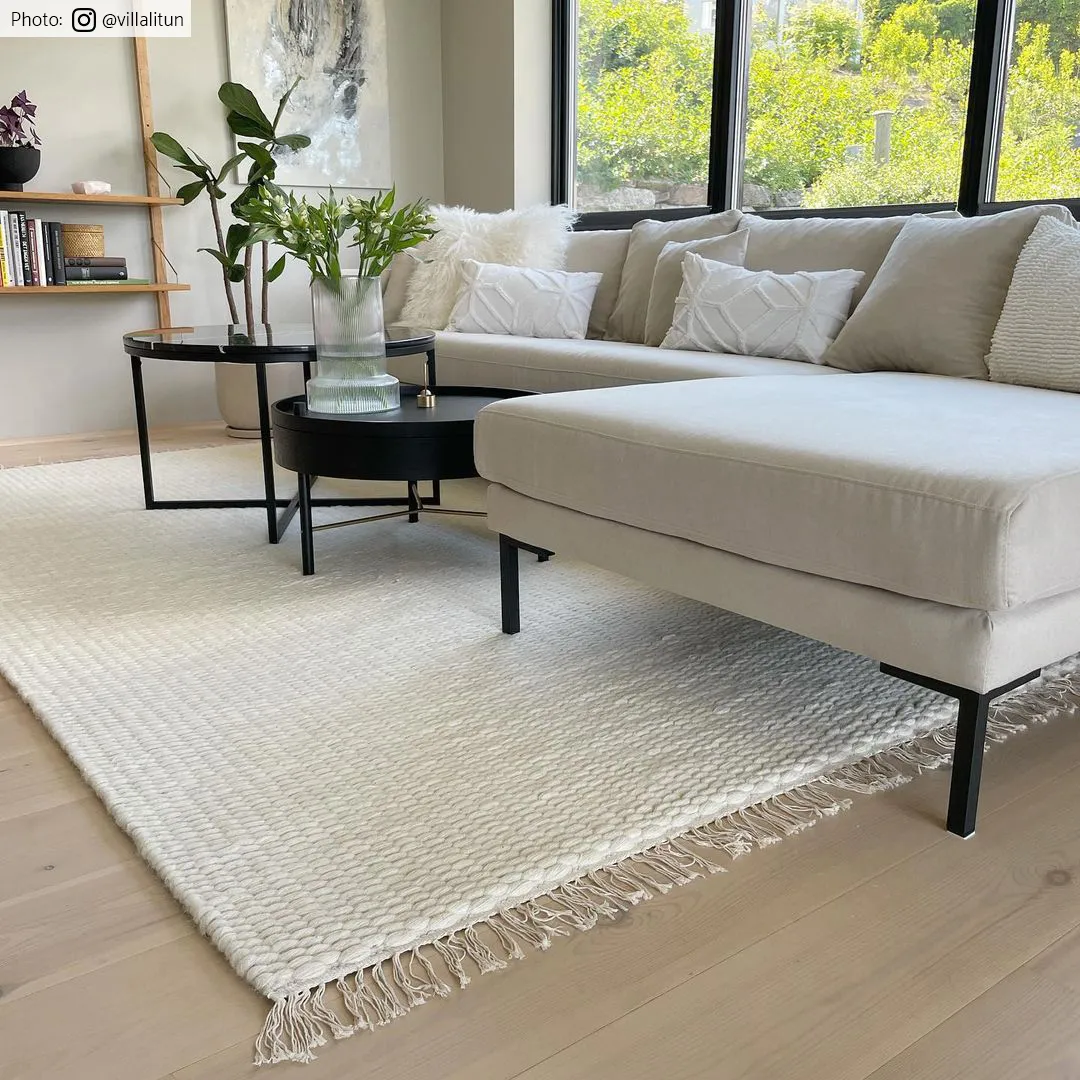 Wollen-vloerkleed - Cartmel (offwhite)