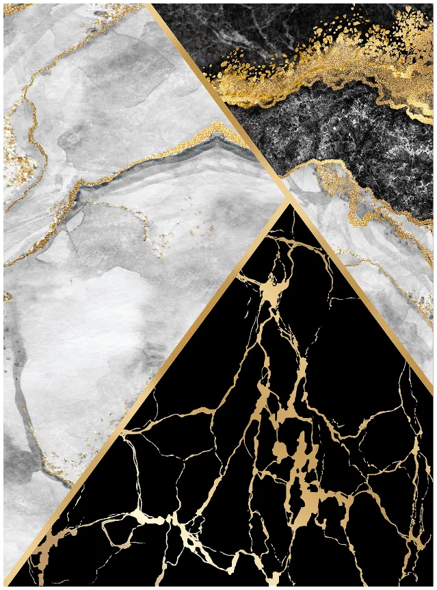 Wilton - Cassa (grijs/zwart/goud)