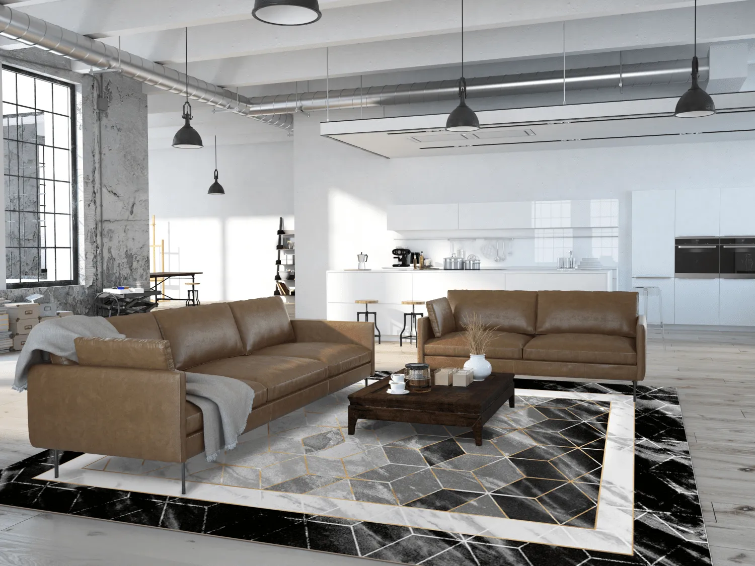 Wilton - Castello (zwart/wit)