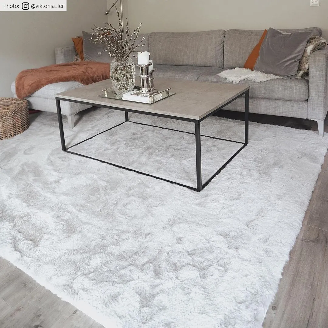 Hoogpolig vloerkleed - Cloud Super Soft (grijs)