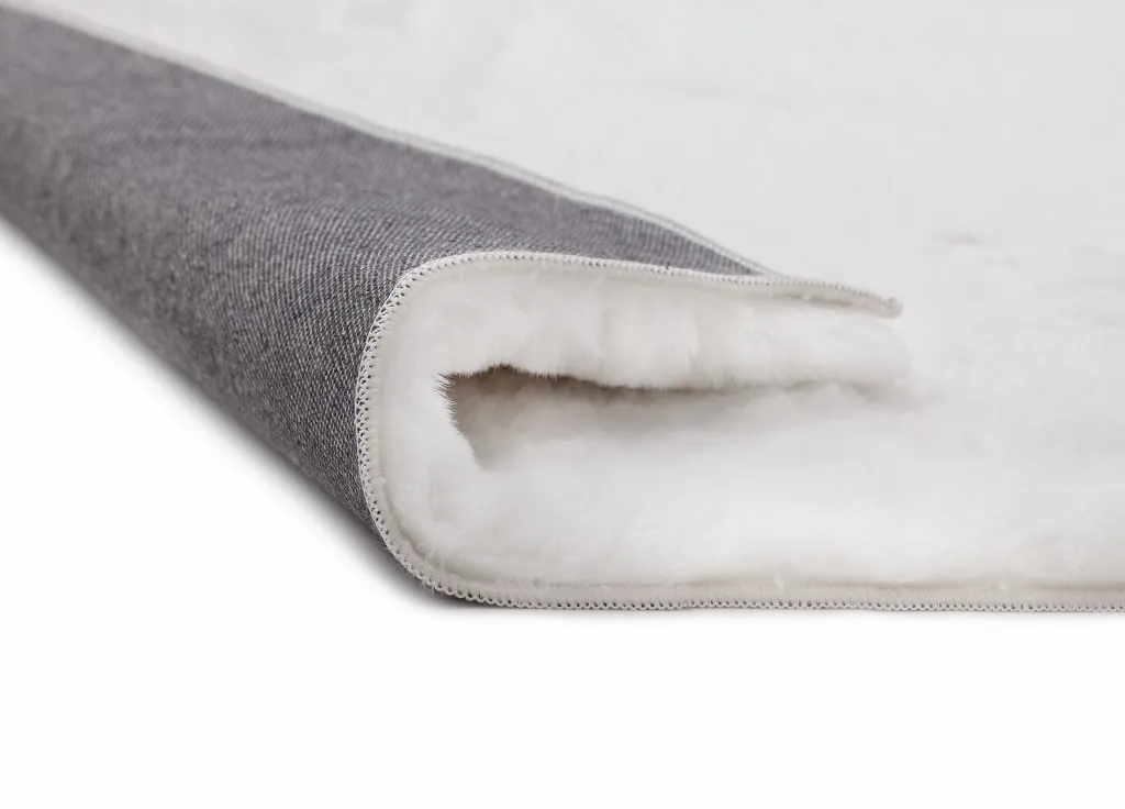 Hoogpolig vloerkleed - Cloud Super Soft (wit)