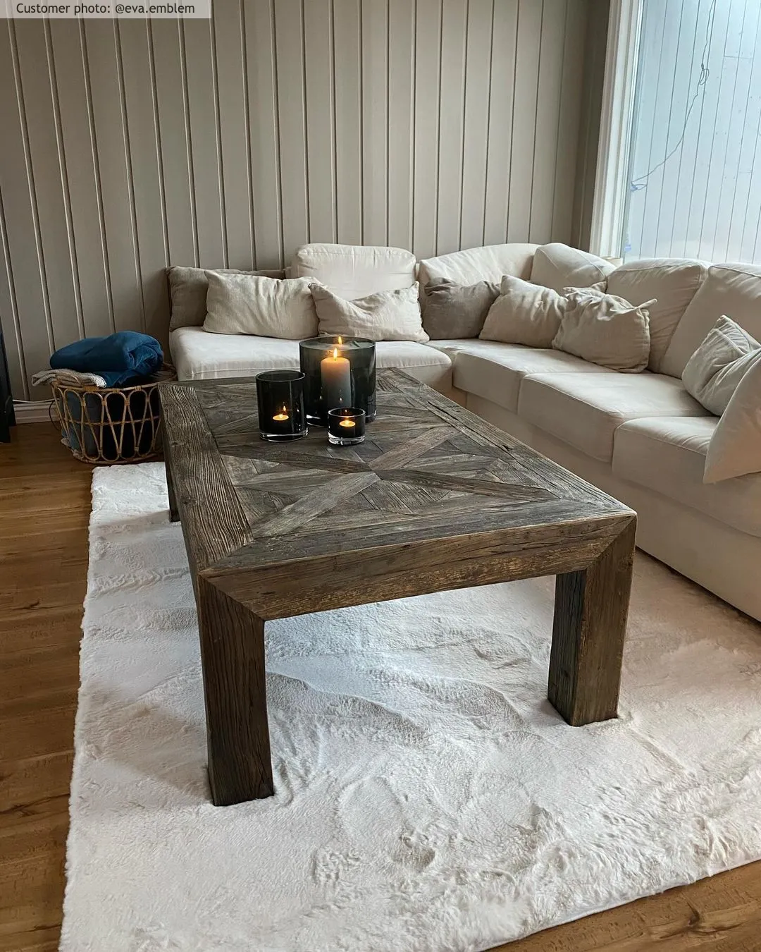 Hoogpolig vloerkleed - Cloud Super Soft (wit)