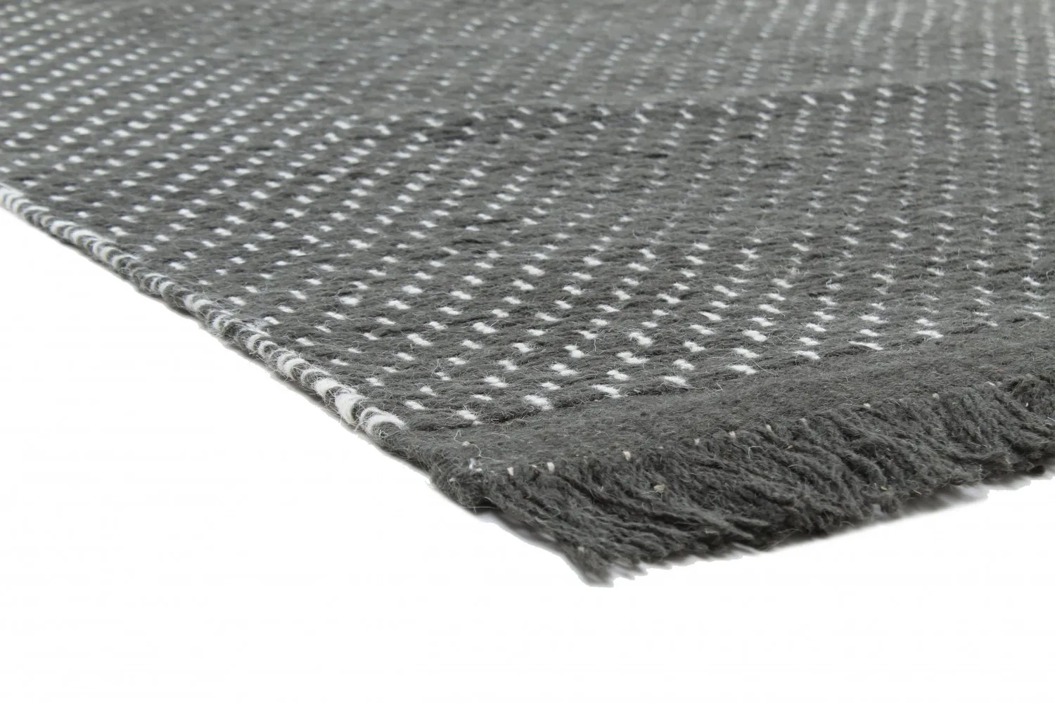 Wollen-vloerkleed - Clovelly (Donkergrijs)