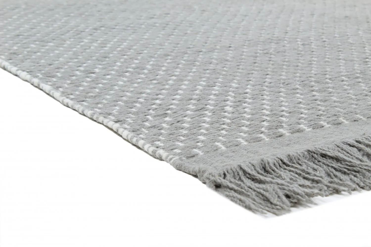 Wollen-vloerkleed - Clovelly (lichtgrijs)