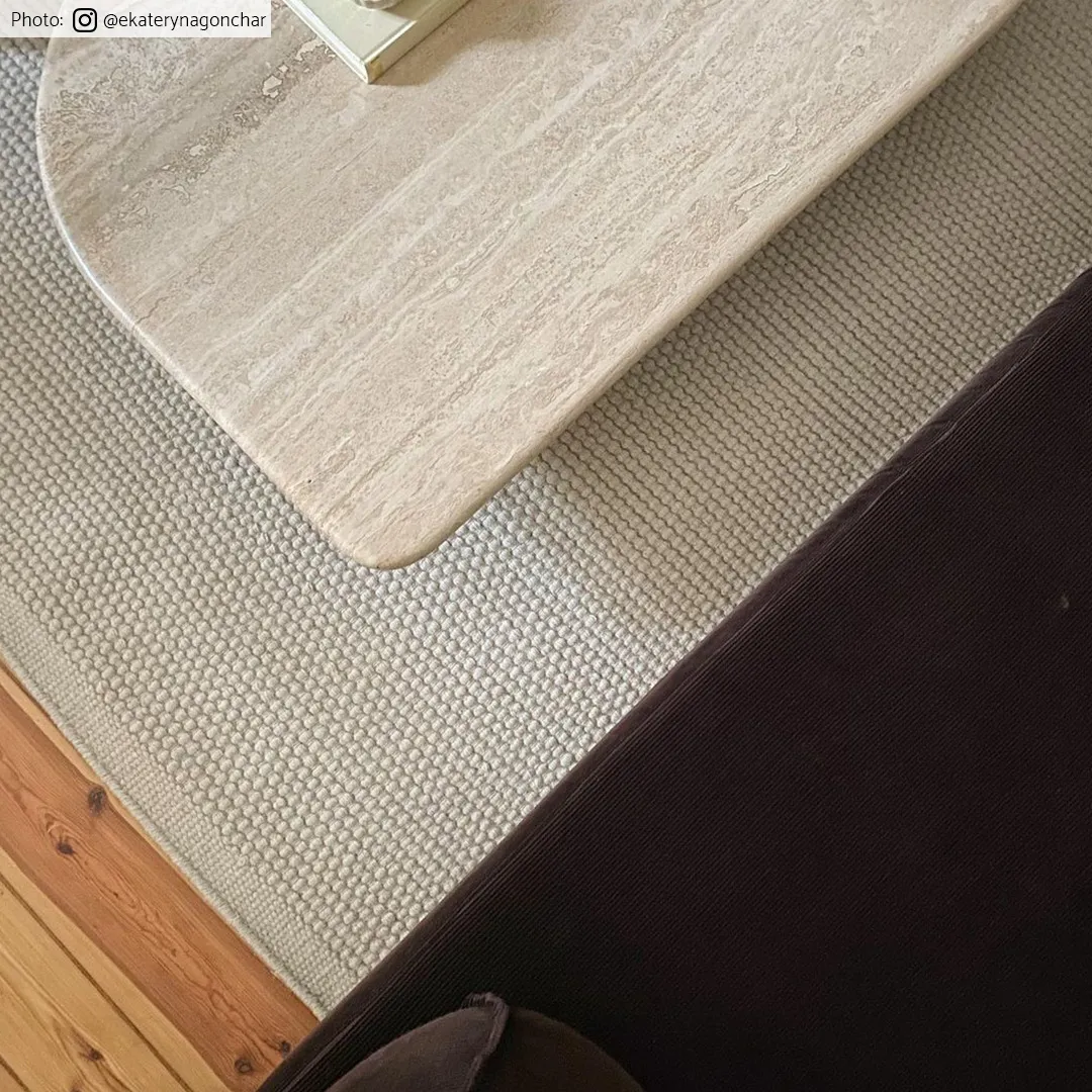 Wollen-vloerkleed - Coastal (creme)