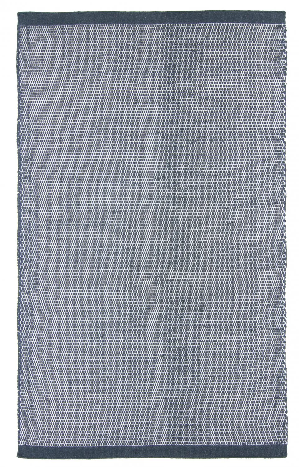 Wollen-vloerkleed - Coastal (zwart/wit)