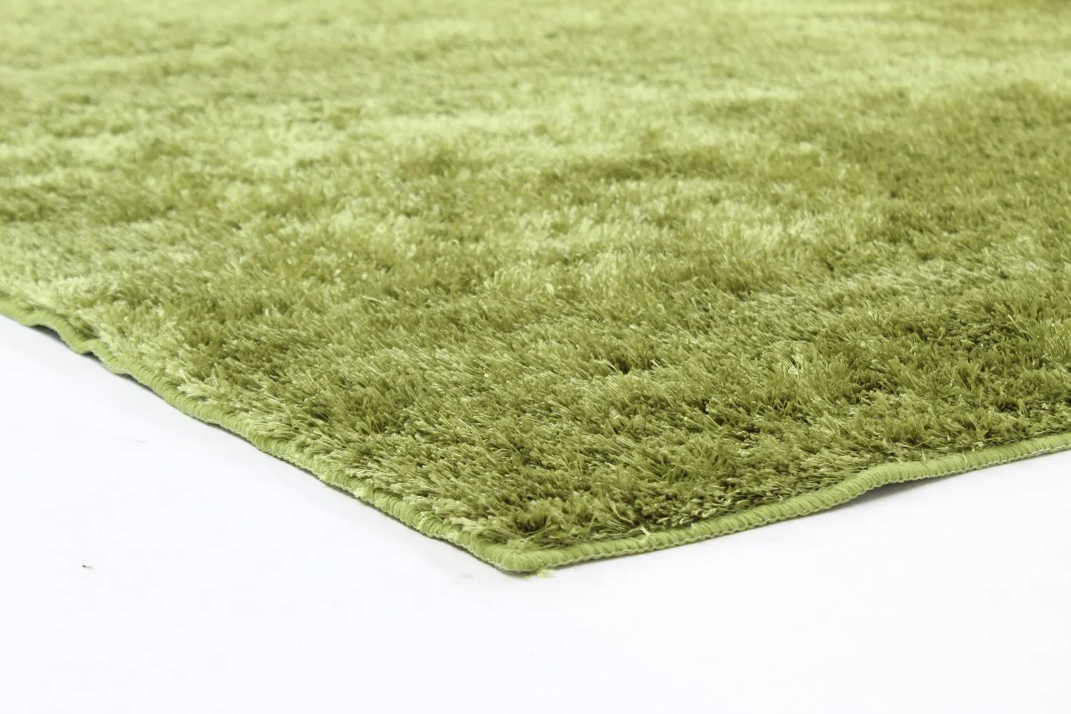 Hoogpolig vloerkleed - Cosy (groen)