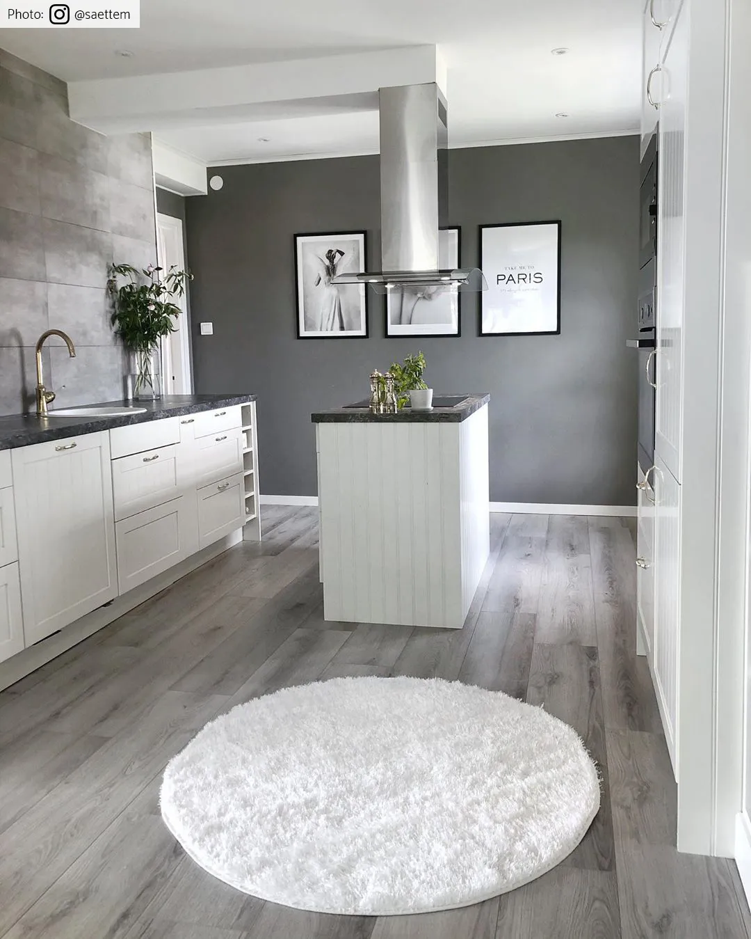 Ronde vloerkleden - Cosy (wit)