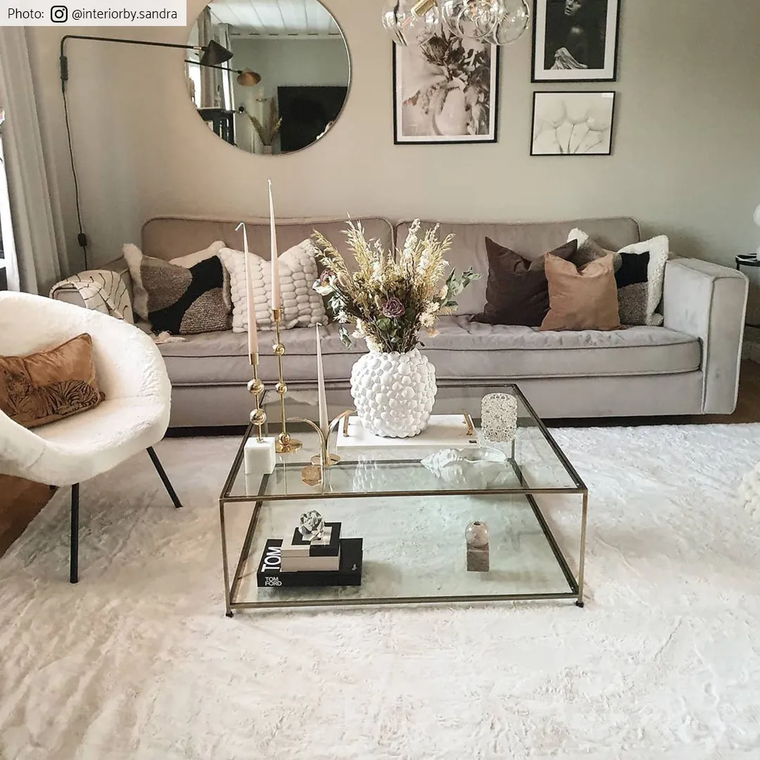 Hoogpolig vloerkleed - Aranga Super Soft Fur (wit)