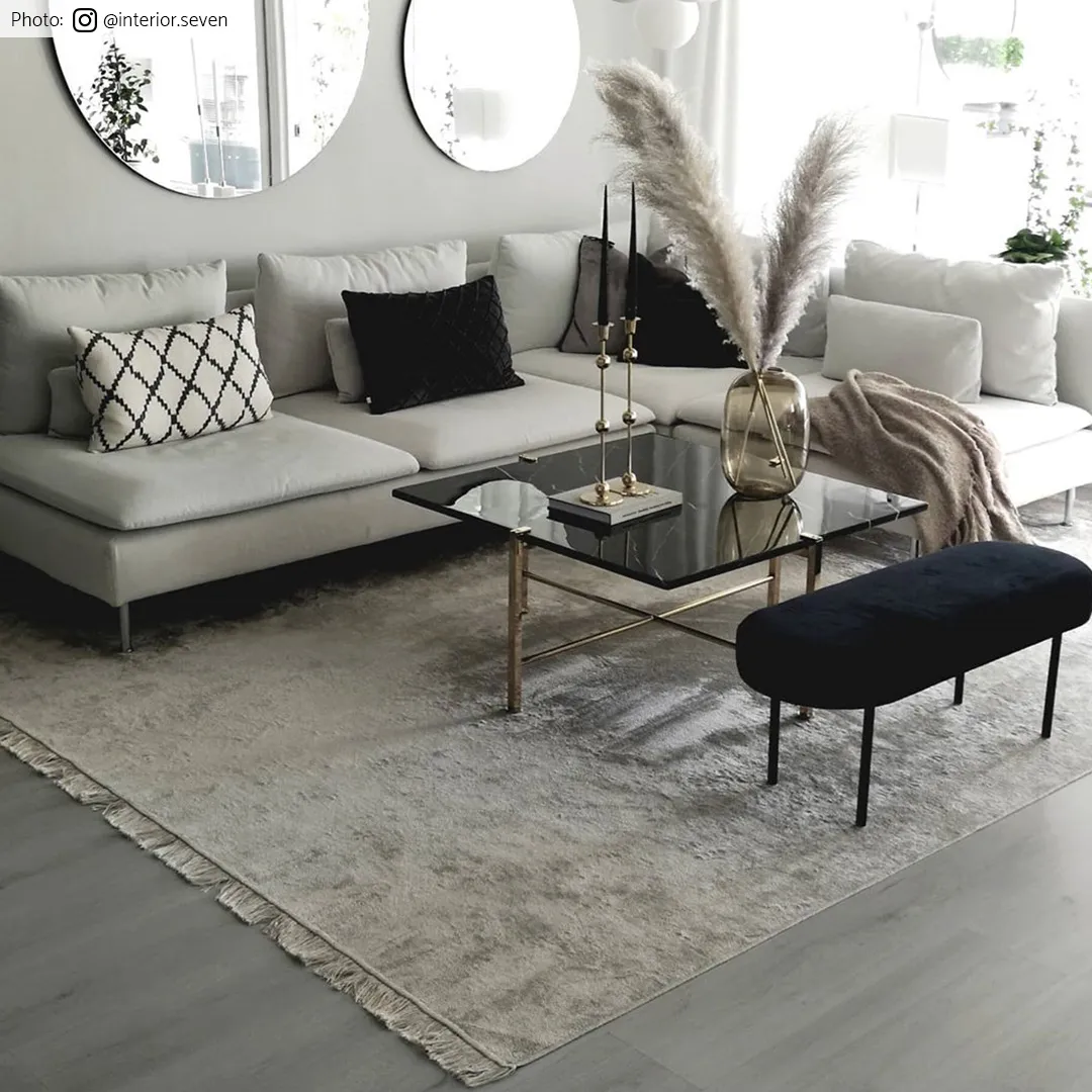 Wilton - Art Silk (lichtgrijs/beige)