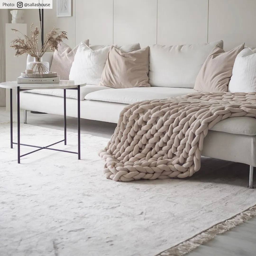 Wilton - Art Silk (lichtgrijs/beige)