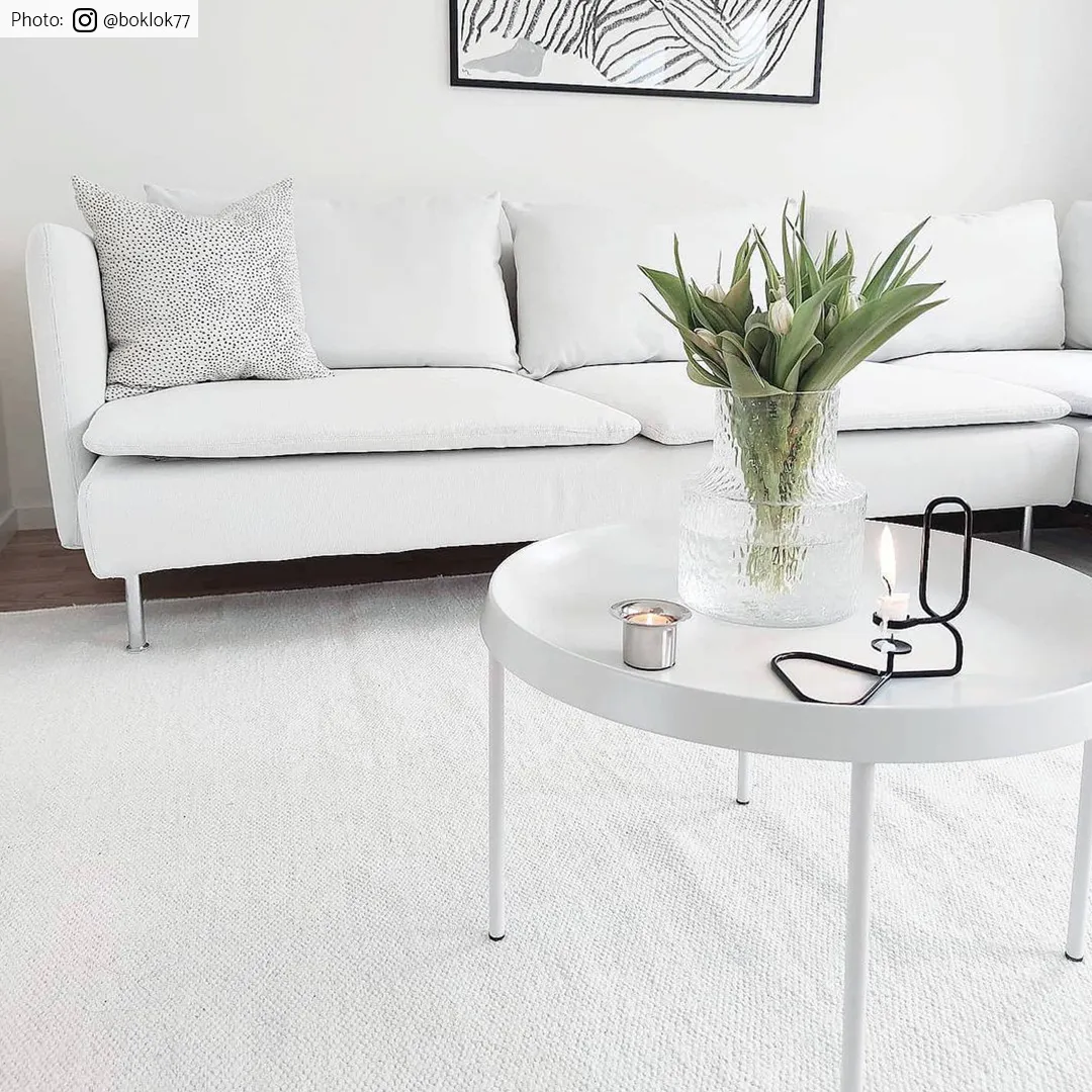 Ronde vloerkleden - Hamilton (wit)