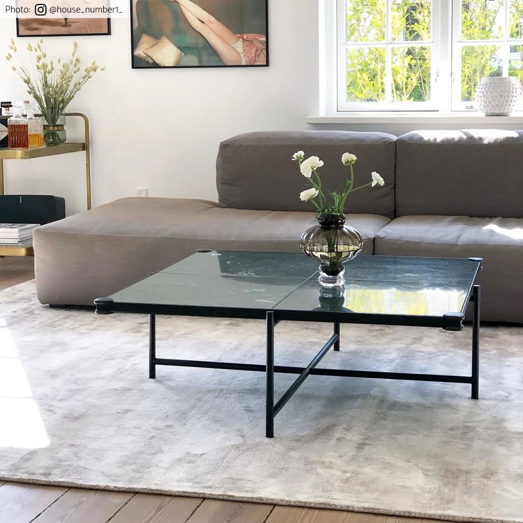 Viscose-vloerkleed - Jodhpur Special Luxury Edition (lichtgrijs/beige)