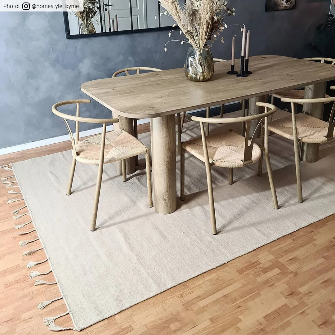 Wollen-vloerkleed - Malana (beige)