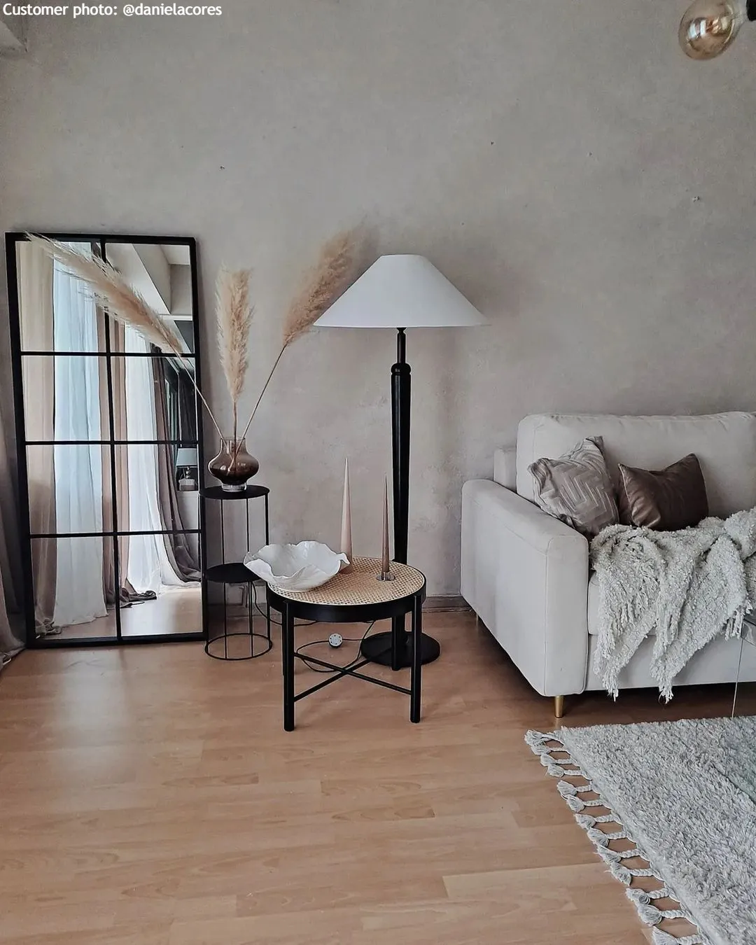 Hoogpolig vloerkleed - Cudillero (beige)