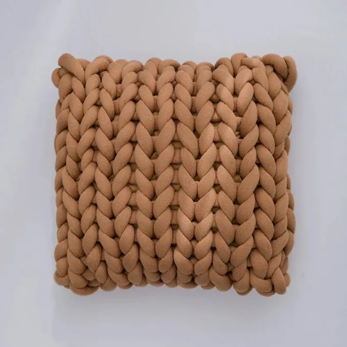 Kussens - Braid (bruin)