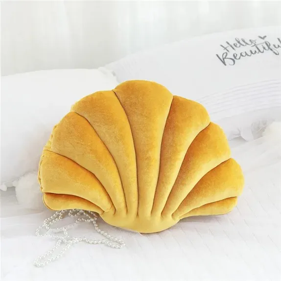 Kussens - Seashell (geel)