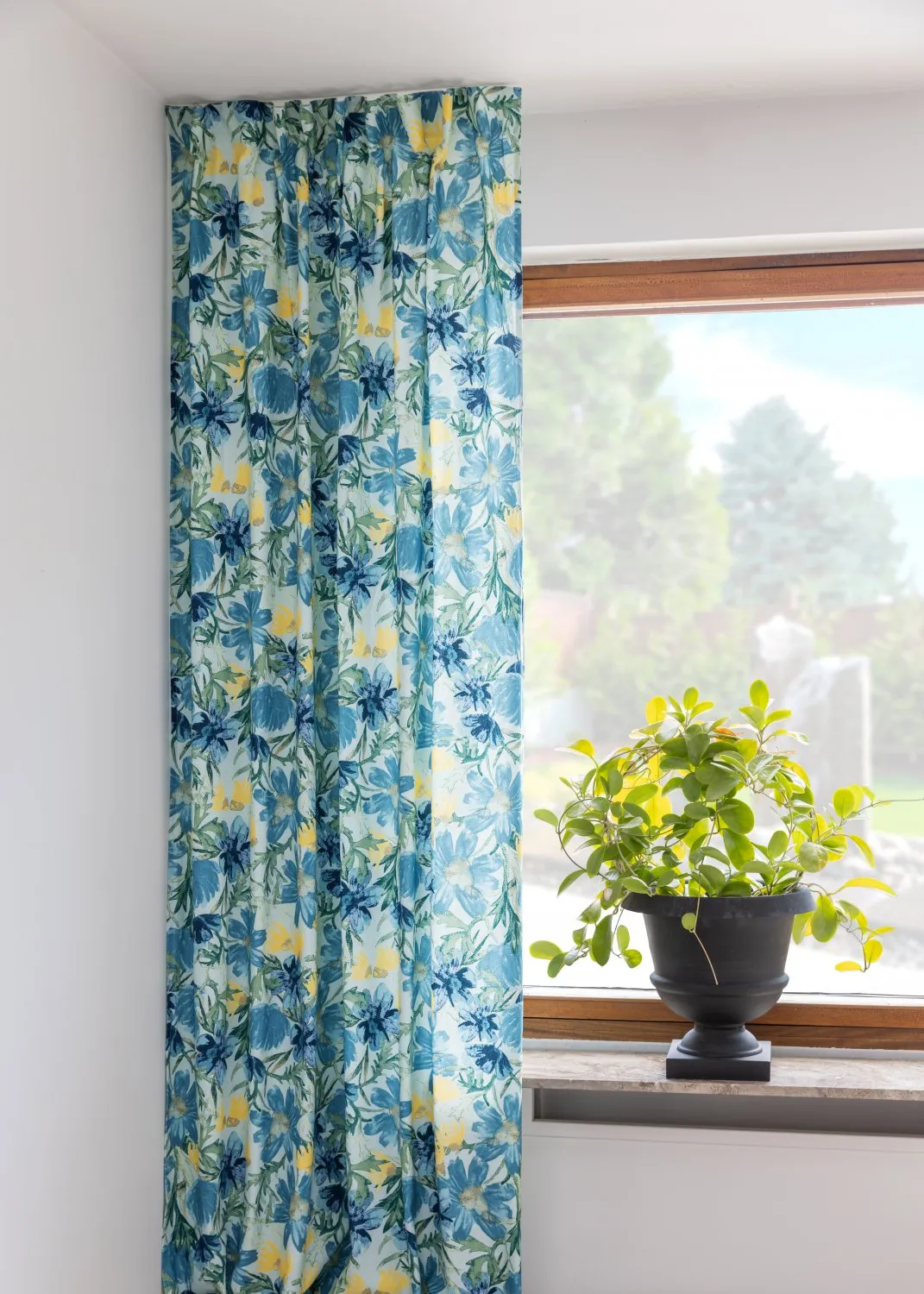 Gordijnen - Katoenen gordijn Cutie (blauw)