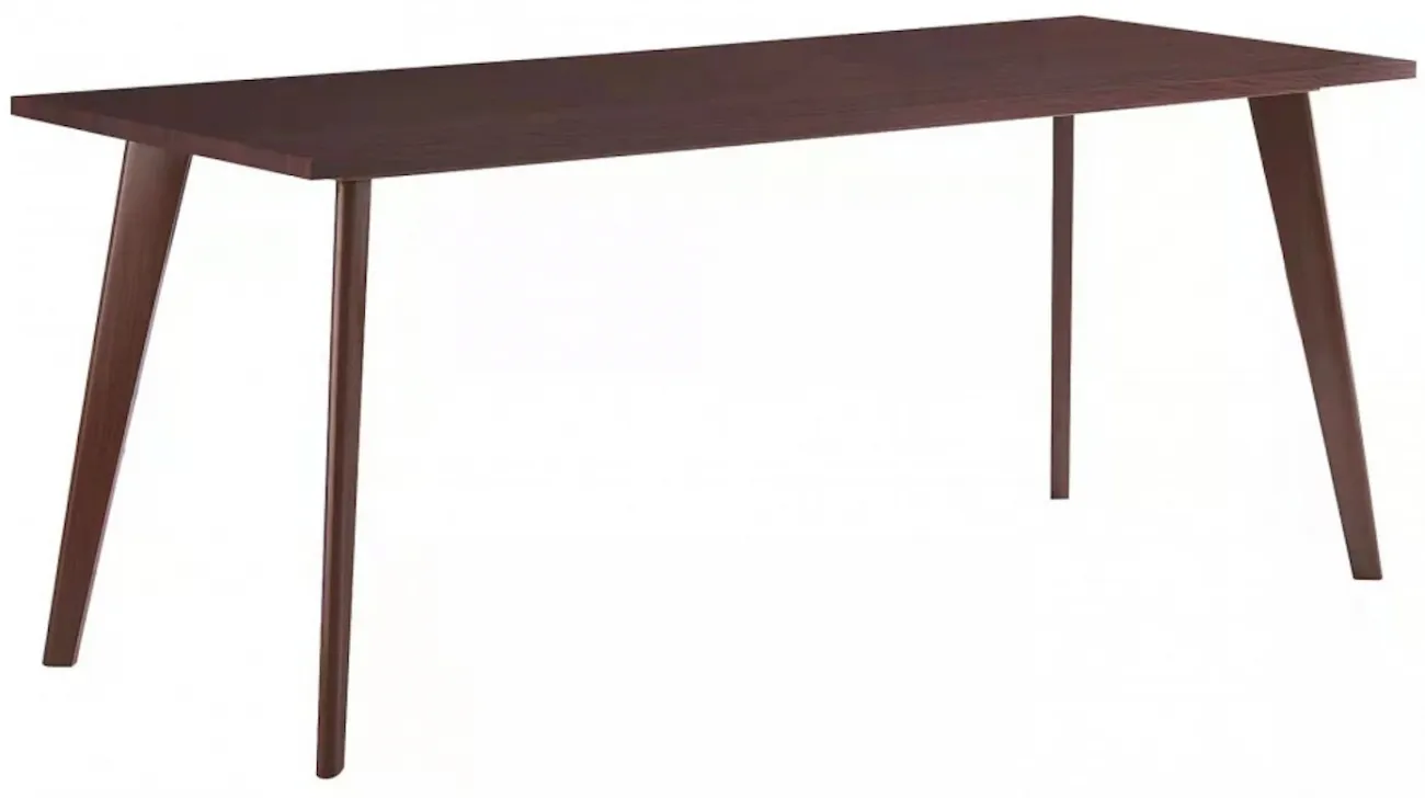Eettafel - Nordisk - 180 x 70 cm (okkernoot)