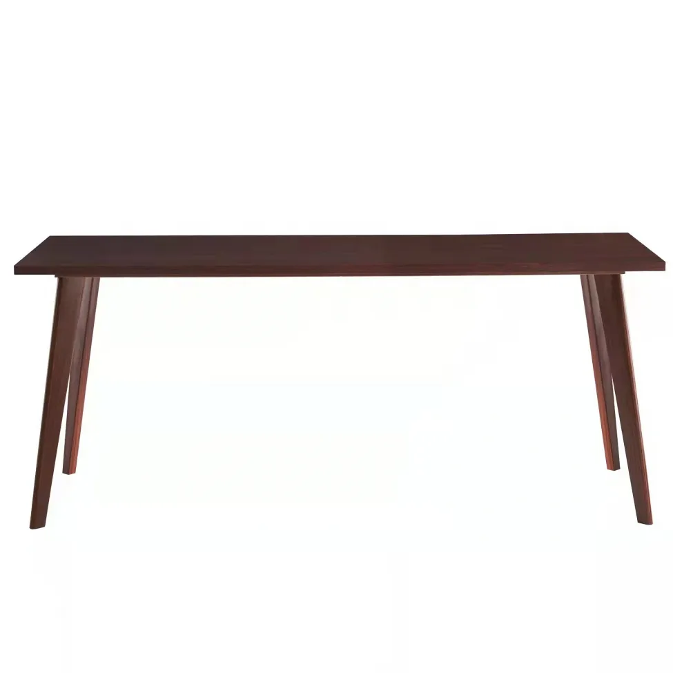 Eettafel - Nordisk - 180 x 70 cm (okkernoot)