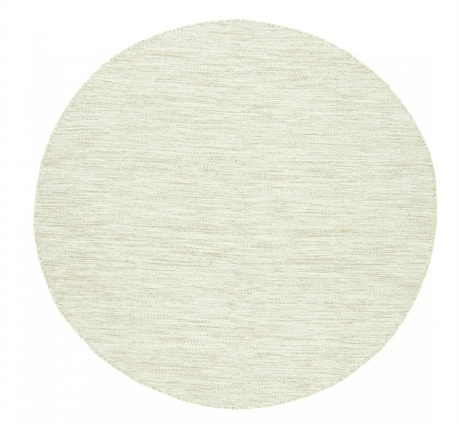 Ronde vloerkleden - Dhurry (natuur)