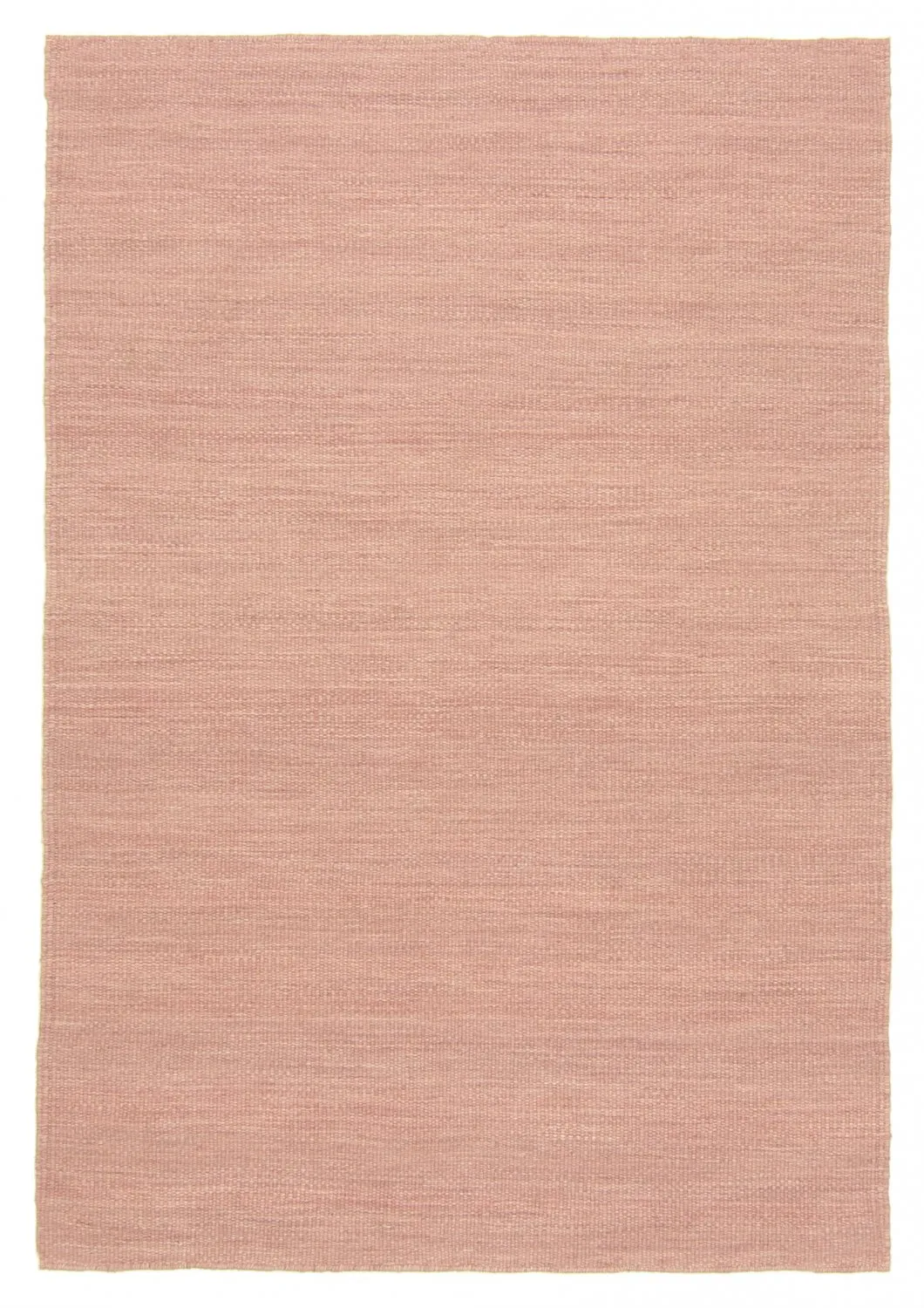 Wollen-vloerkleed - Dhurry (roze)