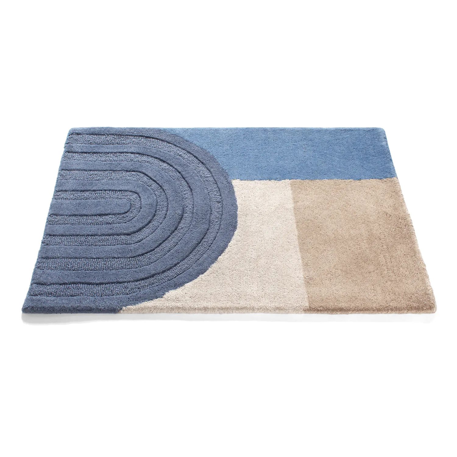 Deurmat - Anila (blauw/multi)