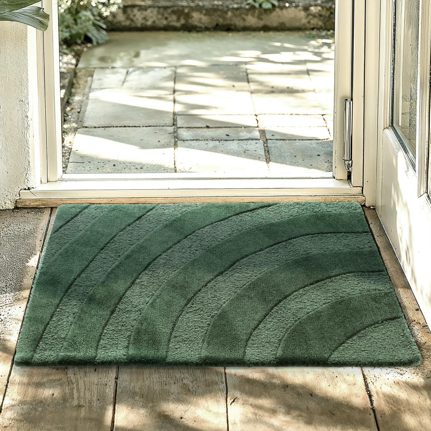 Deurmat - Tielo (donkergroen)