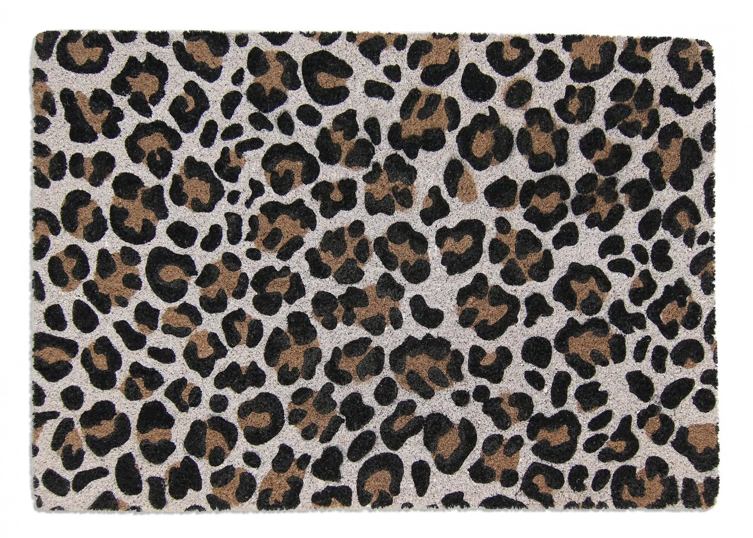 Deurmat - Leo (zwart/wit)