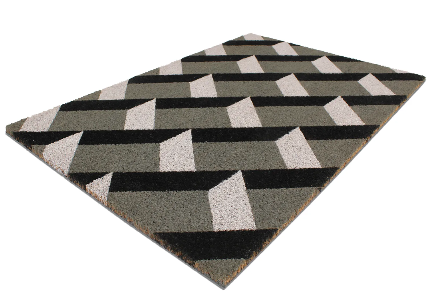 Deurmat - Paisley (grijs)