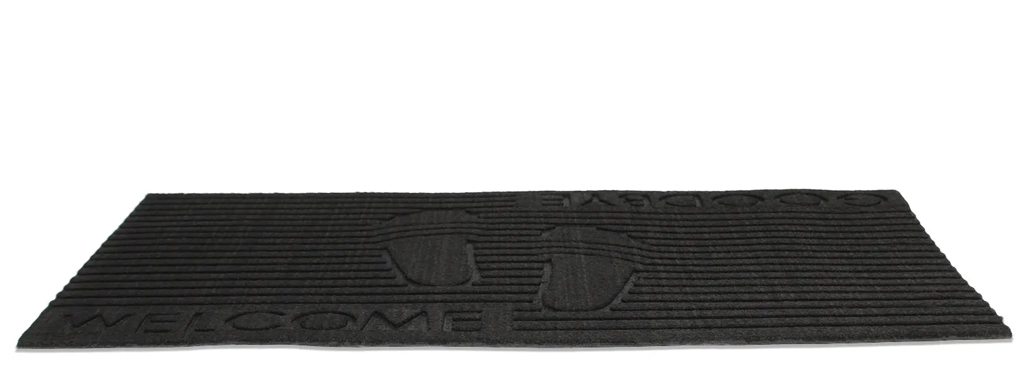 Deurmat - Teagan (zwart)