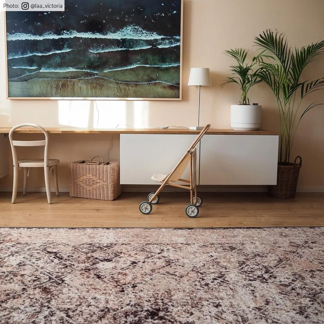 Wilton - Douz (zwart/multi)