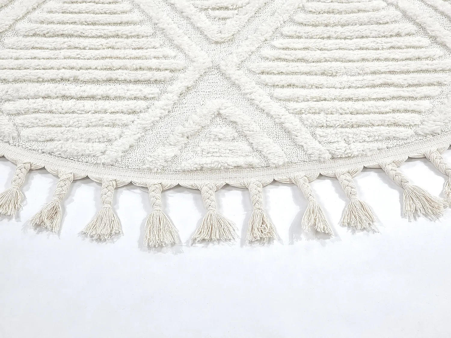 Ronde vloerkleden - Dover (offwhite)