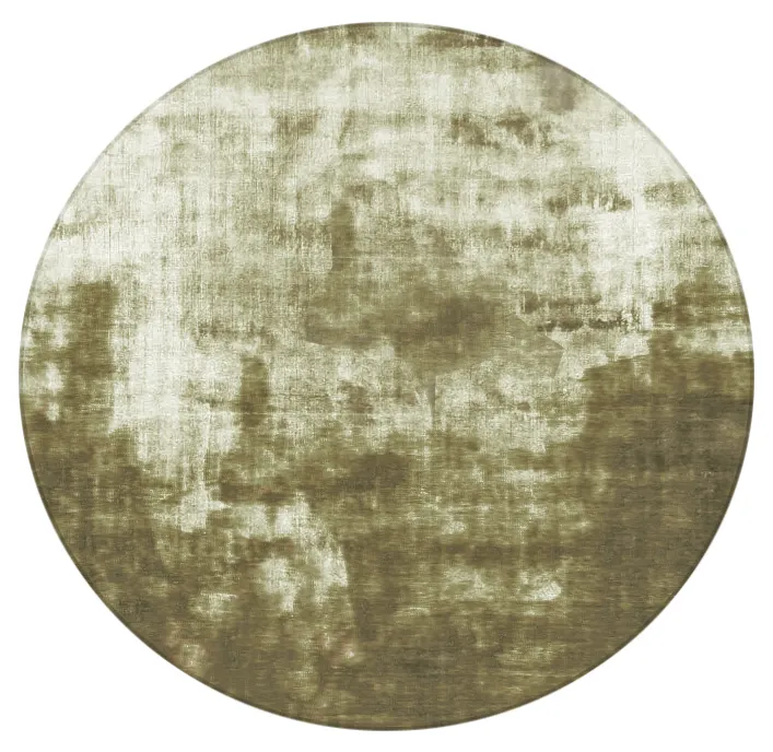 Rond vloerkleed - Jodhpur Special Luxury Edition (groen)