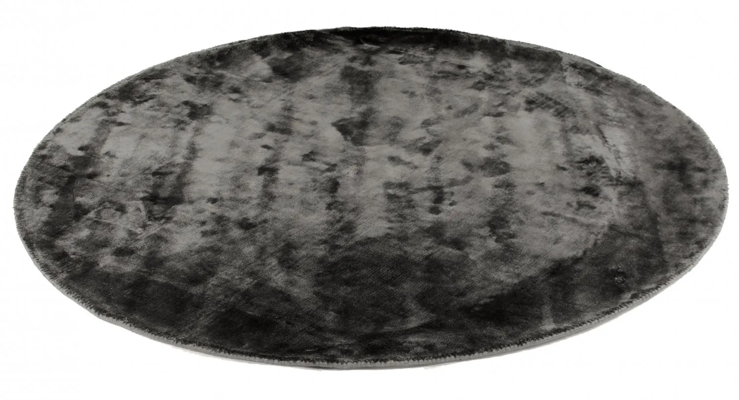 Rond vloerkleed - Jodhpur Special Luxury Edition (zwart)