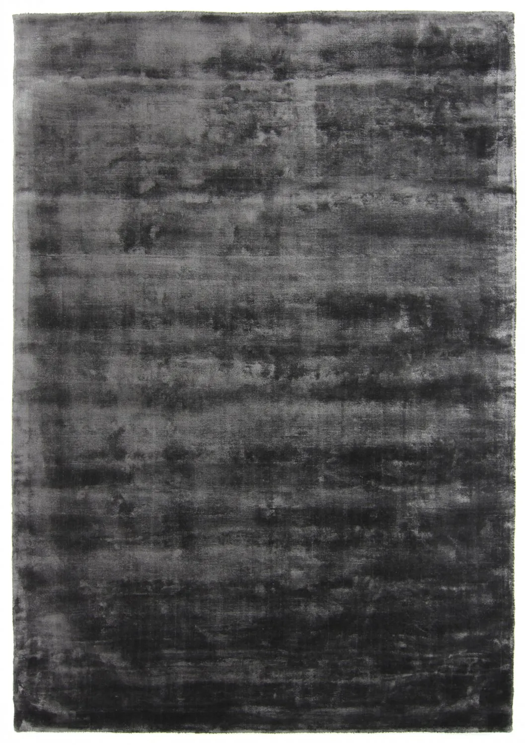 Viscose-vloerkleed - Jodhpur Special Luxury Edition (zwart)