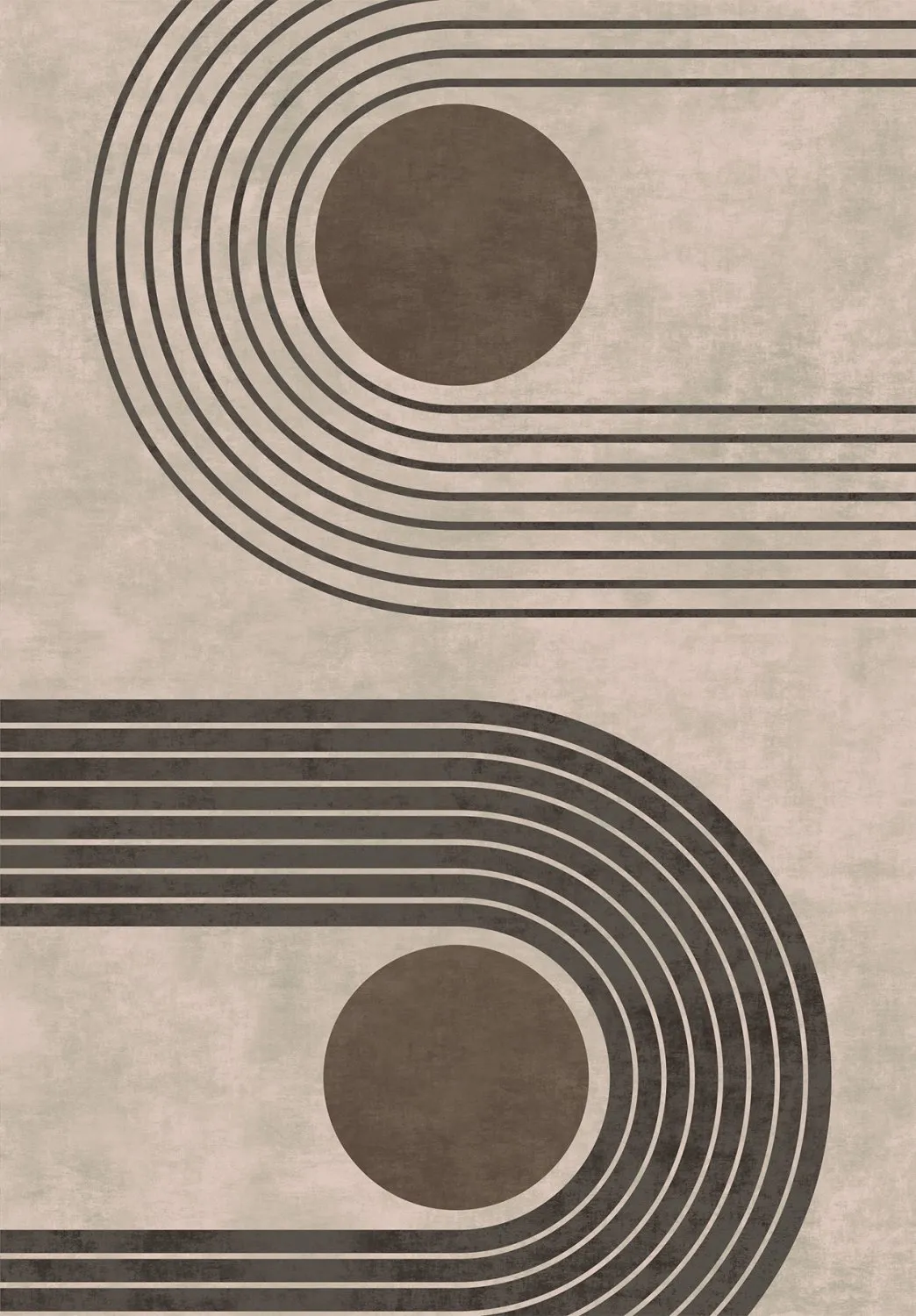 Wilton - Moudania (bruin/zwart)