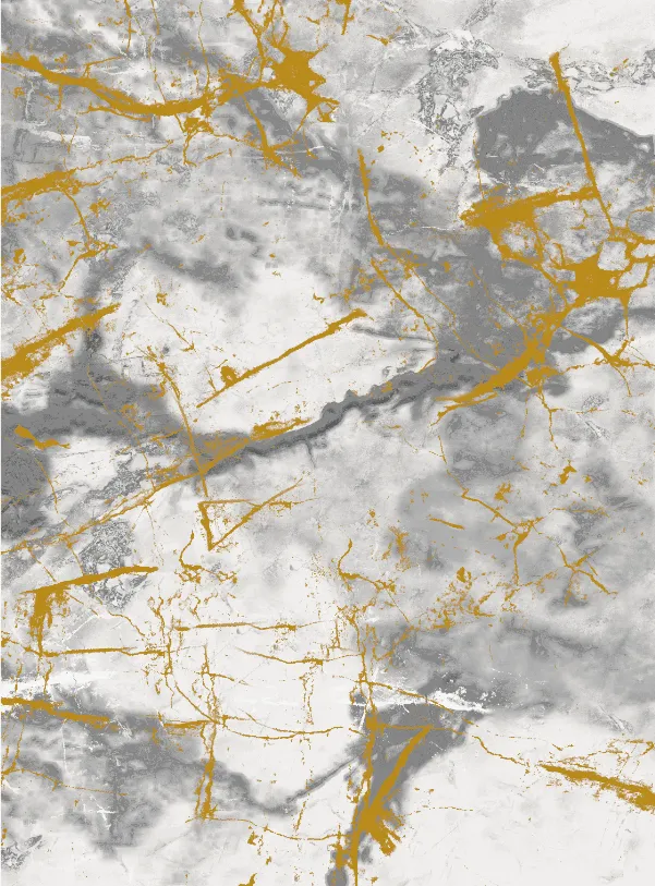 Wilton - Mermer (grijs/wit/goud)