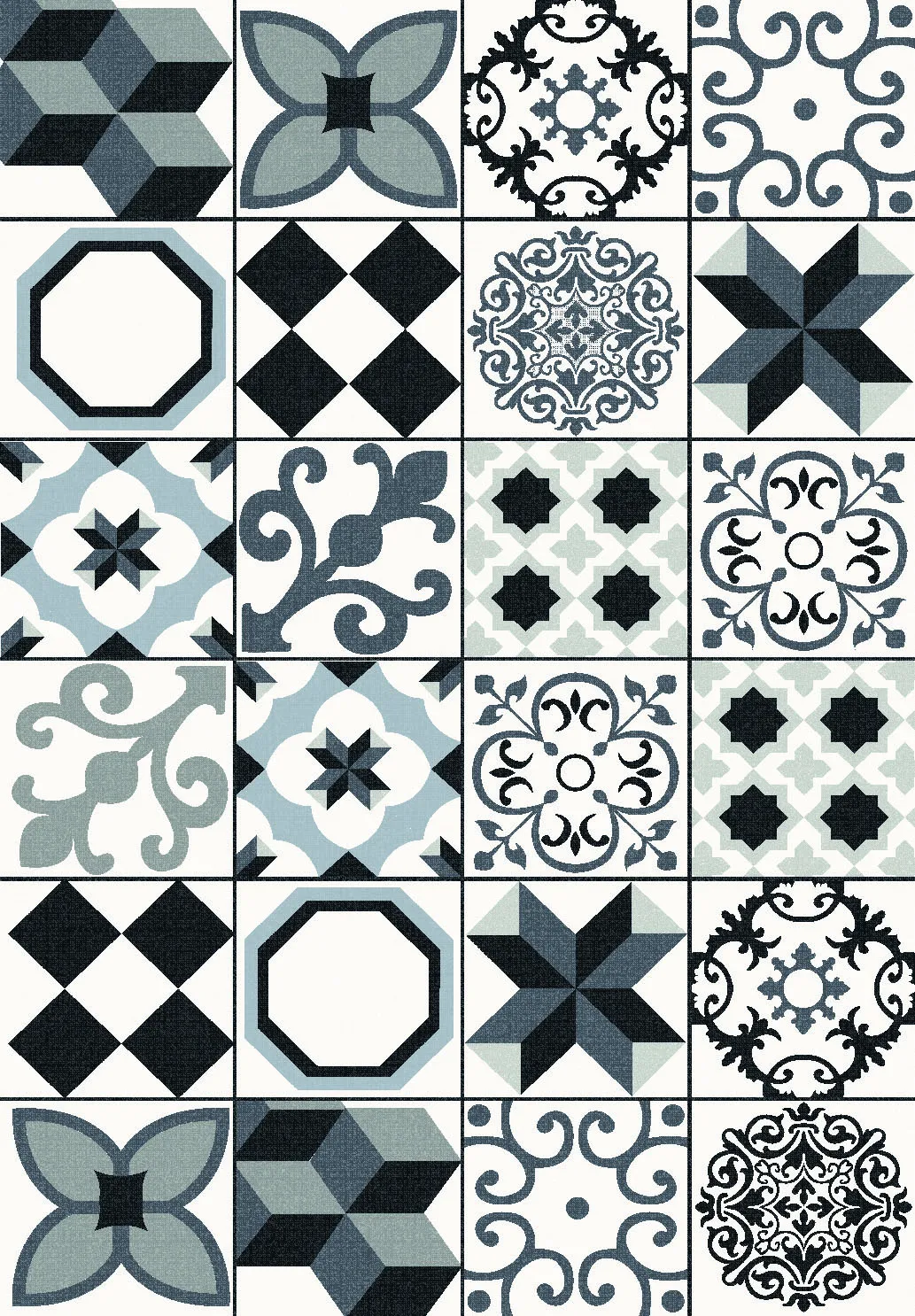 Wilton - Avent (beige/zwart)