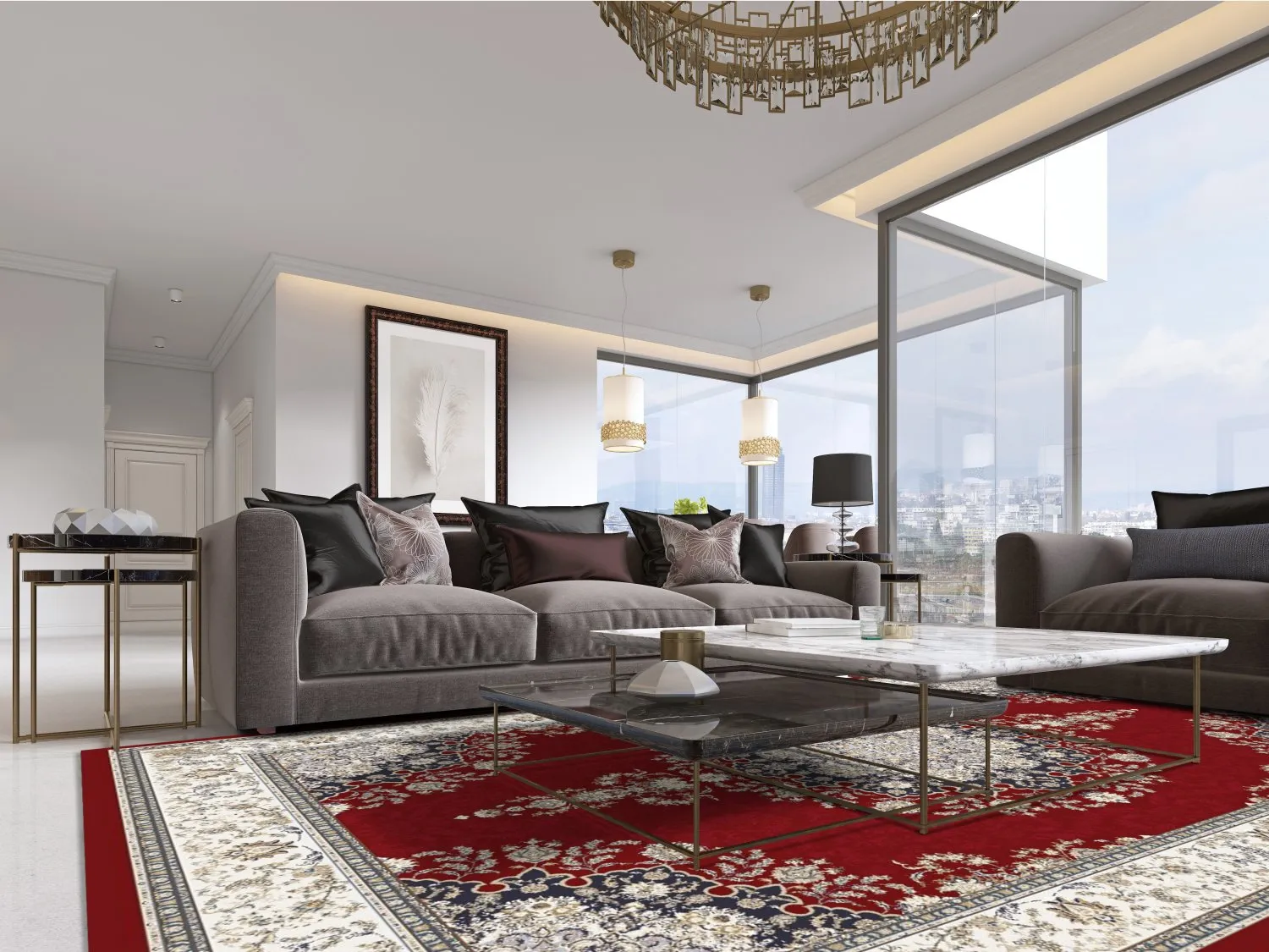 Wilton - Lice (rood/multi)