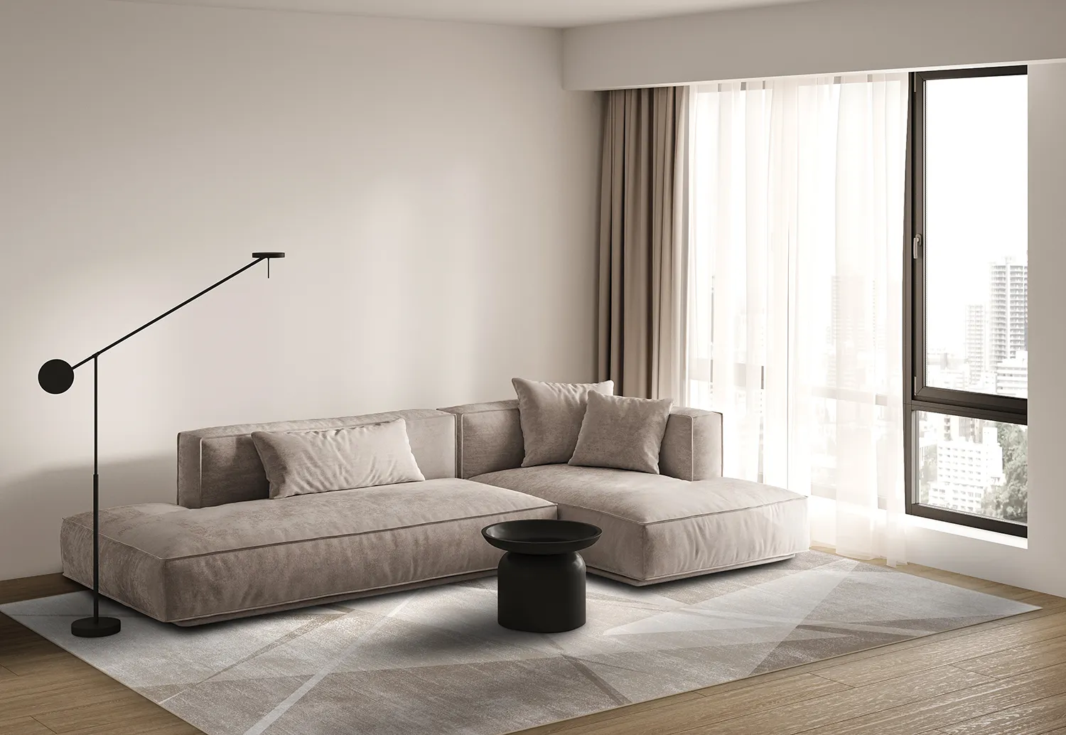 Wilton - Lavinia (beige/multi)