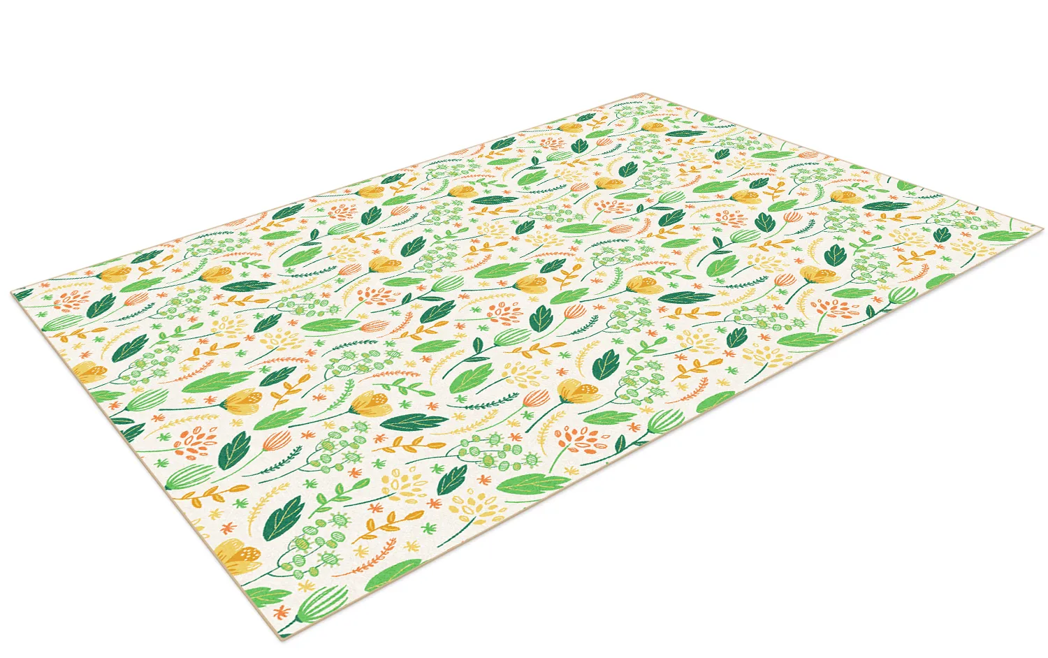 Wilton - Fleur (geel/groen/multi)